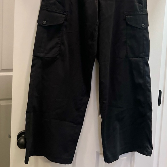 NWT American Eagle Stretch Cargo Baggy Wide-Leg pants - Picture 8 of 13